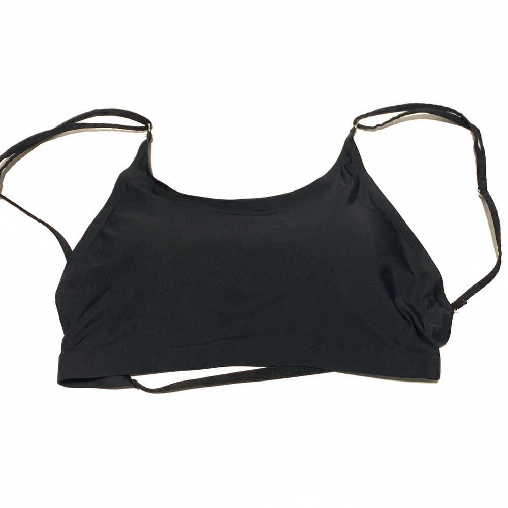 SHEIN Black Minimalist Bralette Top (S)